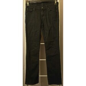7 Seven For All Mankind Jean Mens‎ 26x30 Black Standard Straight Leg Zip Fly